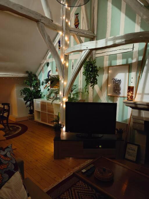 Charmant Appartement Vieux Tours Extérieur photo